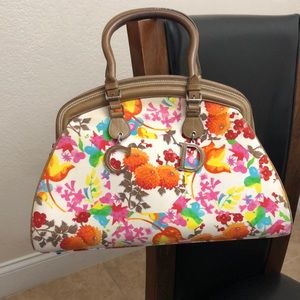 SOLD Christian Dior Floral Bag